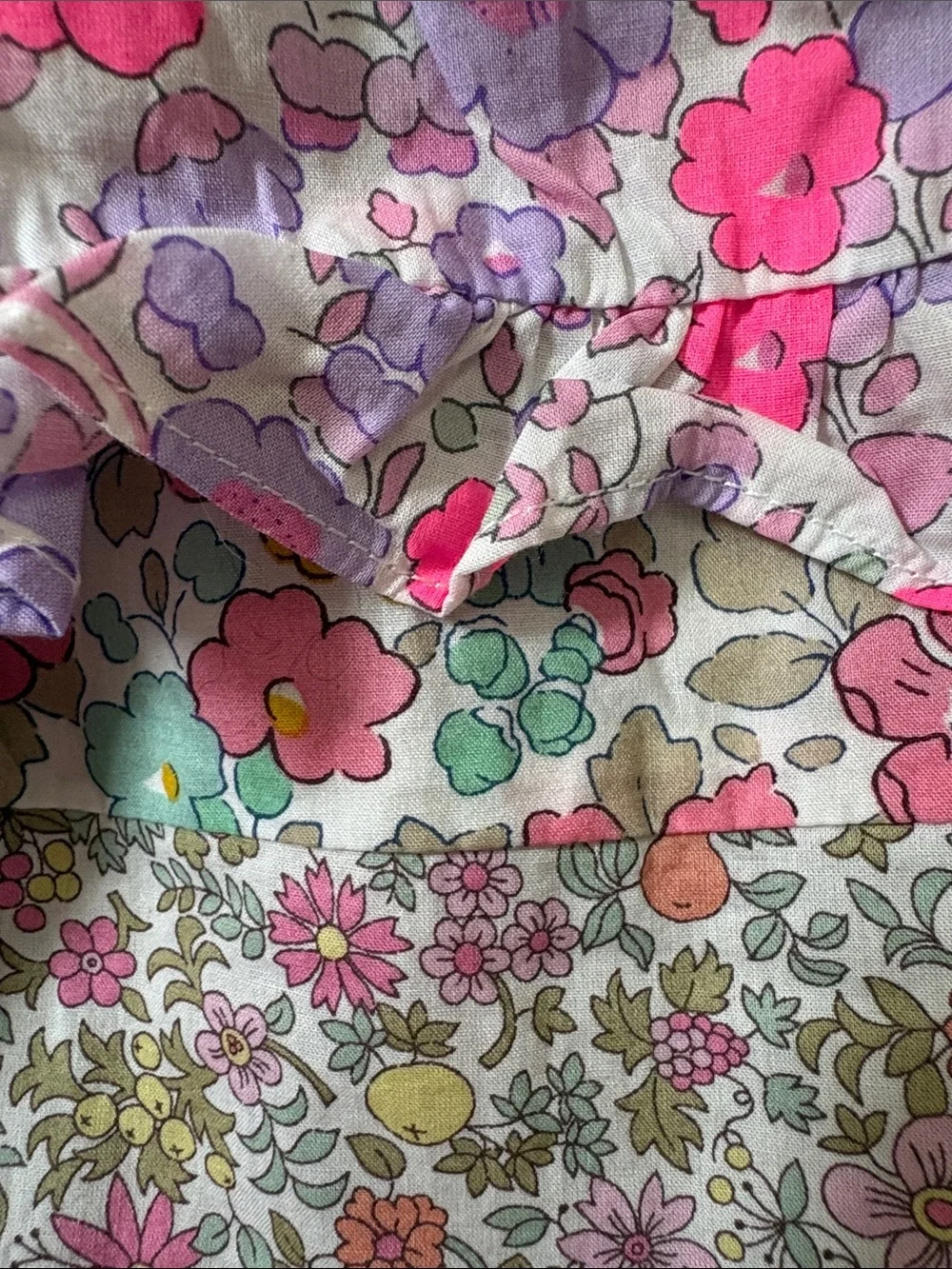 Love Shack Fancy X Liberty Fabric: Floral Ruffle Tiered Skirt